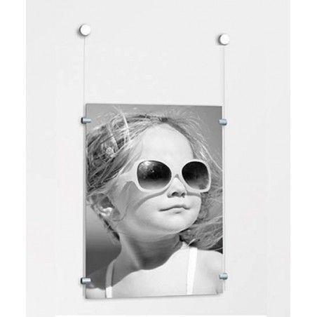 Clip + Embellecedor Soporte Pared