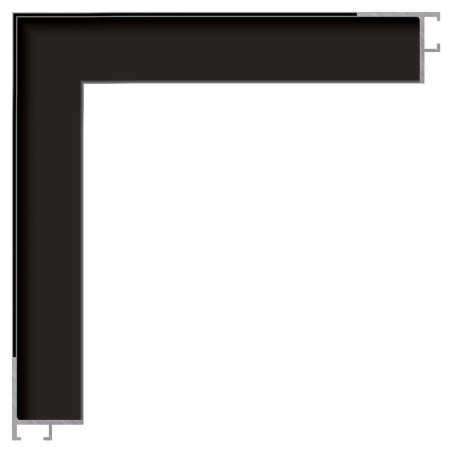 Marco de aluminio FLOAT NEGRO MATE