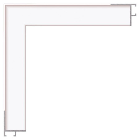 Marco de aluminio FLOAT BLANCO