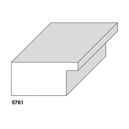 Marco de 40x20 mm en ROBLE macizo