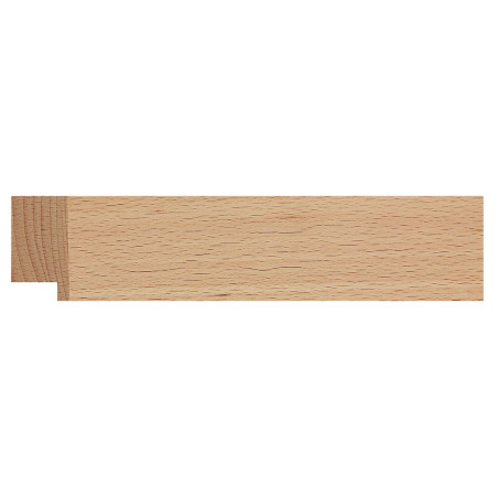 Marco de 40x20 mm en HAYA maciza vaporizada