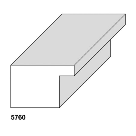 Marco de 30x20 mm en ROBLE macizo