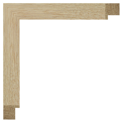 Marco de 25x20 mm en ROBLE macizo