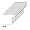 Marco de 25x20 mm en ROBLE macizo