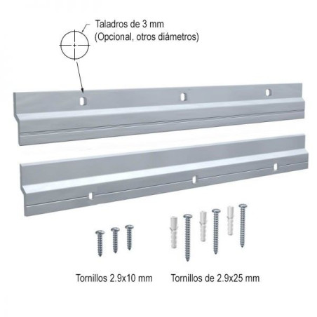 Perfil para colgar marcos de MADERA ZBAR MAX