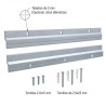Perfil para colgar marcos de MADERA ZBAR MAX