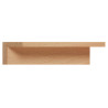 Marco de FLOAT 33x40 mm en HAYA maciza vaporizada.