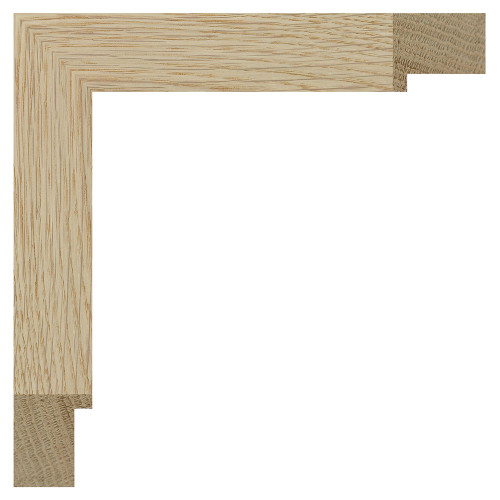 Marco de 30x33 mm en ROBLE macizo
