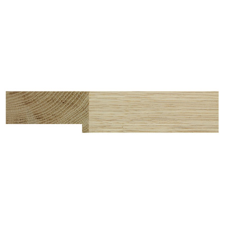 Marco de 33x70 mm en ROBLE macizo