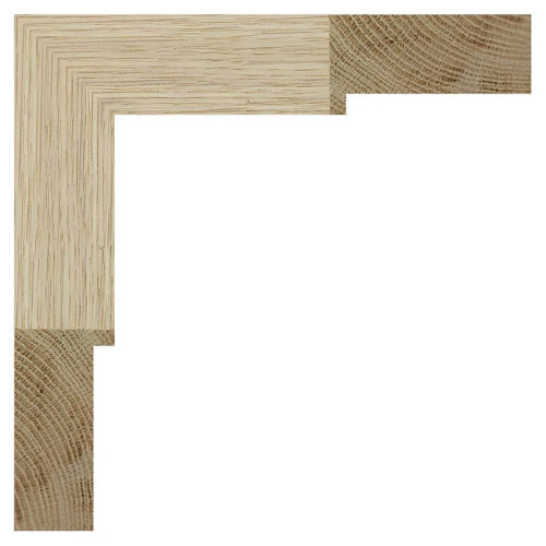 Marco de 33x70 mm en ROBLE macizo