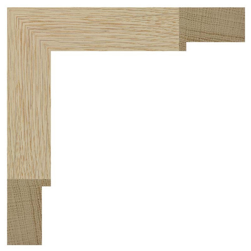 Marco de 33x50 mm en ROBLE macizo