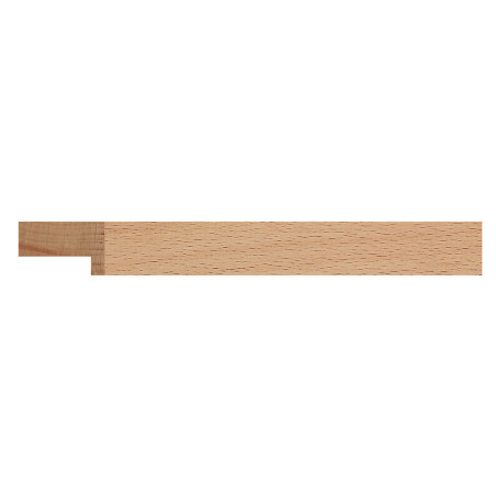 Marco de 20x30 mm en HAYA maciza vaporizada.