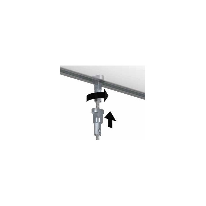 Cable de acero con TWISTER para colgar cuadros