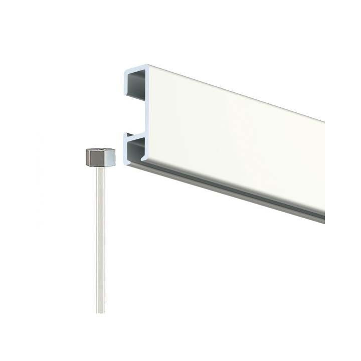 Colgar cuadros con Cable nylon con tope invisible. 150 cm