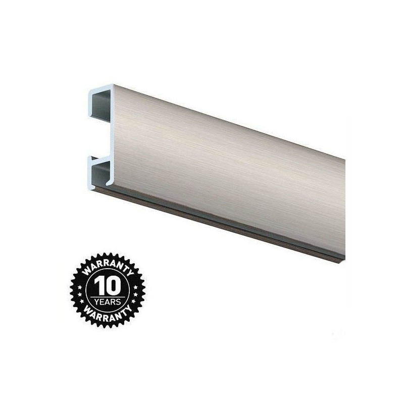 Guias para colgar cuadros ClickRail 200 cm. PLATA