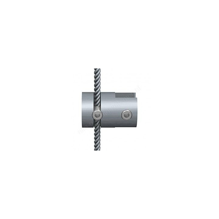 Abrazadera de sujeción simple para cables