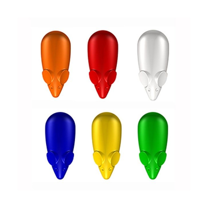 Ratones magnéticos 6 colores