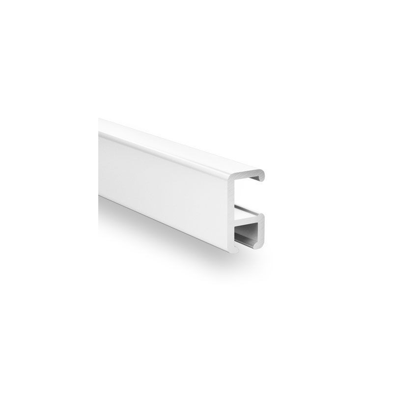 Riel para colgar cuadros MiniRail 200 cm blanco 25 kg/m STAS