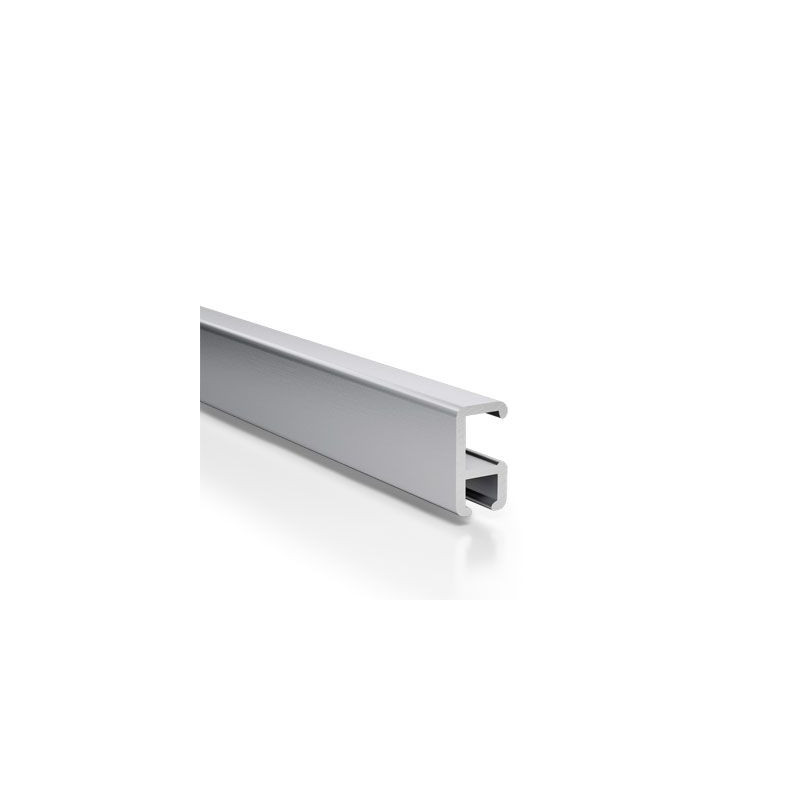 Riel para colgar cuadros MiniRail 200 cm plata 25 kg/m STAS