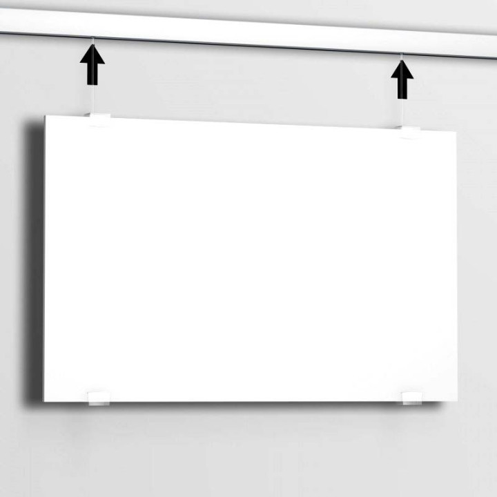 Colgador de paneles carton pluma foam
