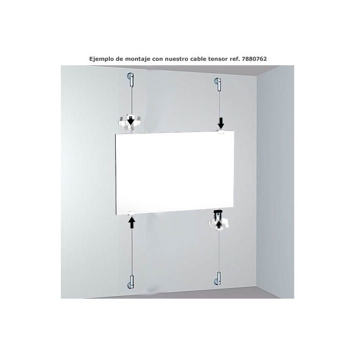 Colgador de paneles carton pluma foam