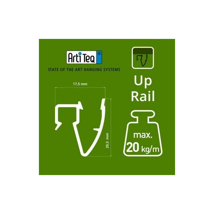 Artiteq Up Rail Blanco PARA TECHO