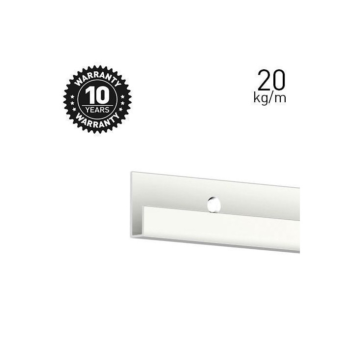 Sistema para colgar cuadros Classic Rail BLANCO 200 cm