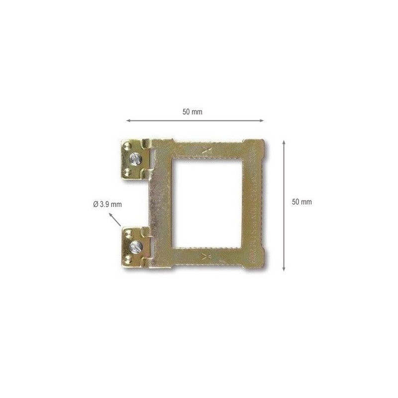 Colgador regulable para marcos de aluminio. 10 ud