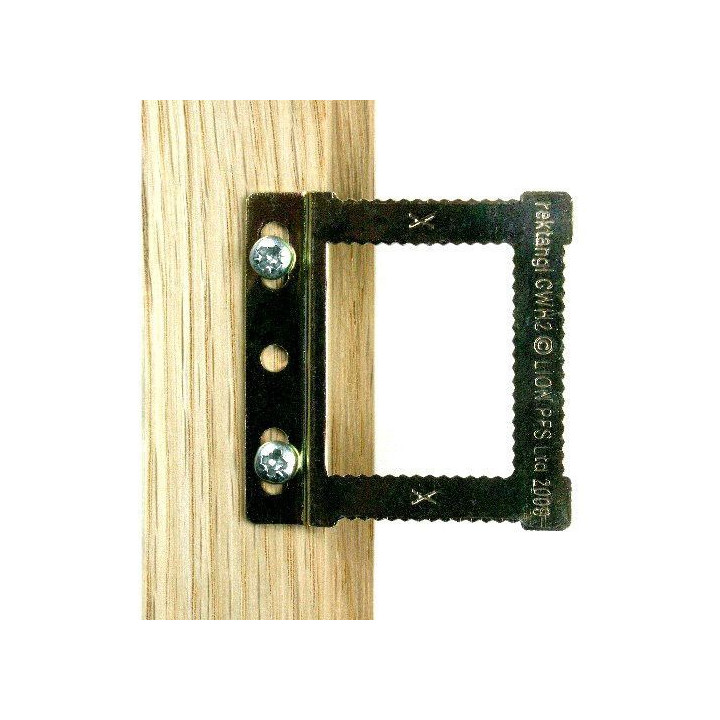 Colgador regulable para marcos de madera. 10 ud