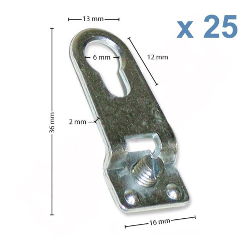 Colgador para marcos de aluminio. 