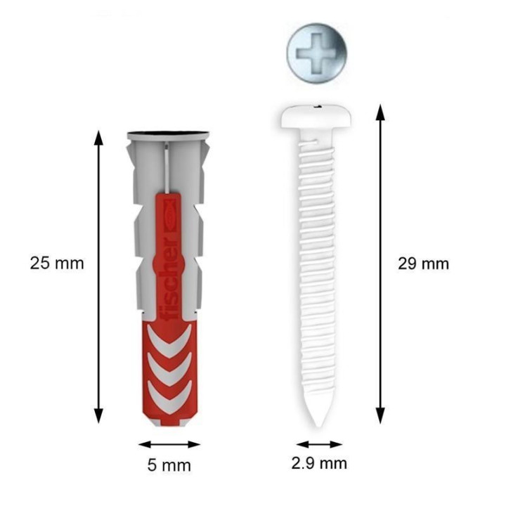 Tornillo de 2.9 x 29 mm
