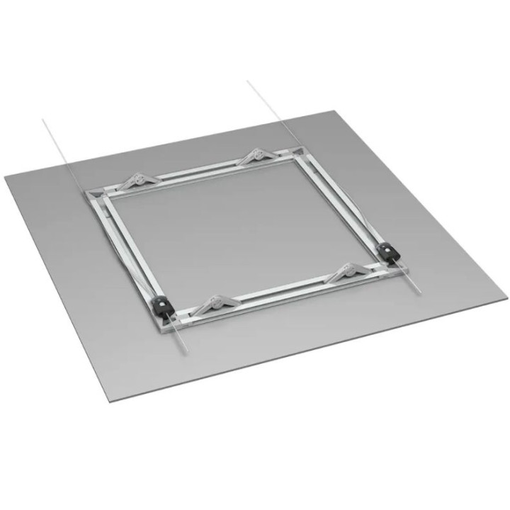 BACK FRAME ANODIZADO PLATA 
