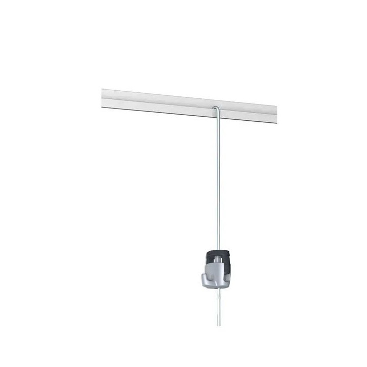 Varilla cromada 2 mm, 200 cm para colgar cuadros 