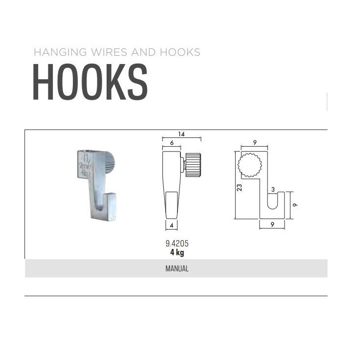Gancho para colgar cuadros mini hack