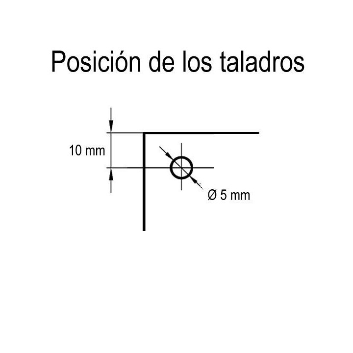 Kit colgador de mamparas en falsos techos