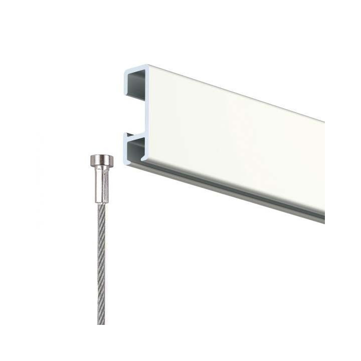 Cable de acero con tope invisible