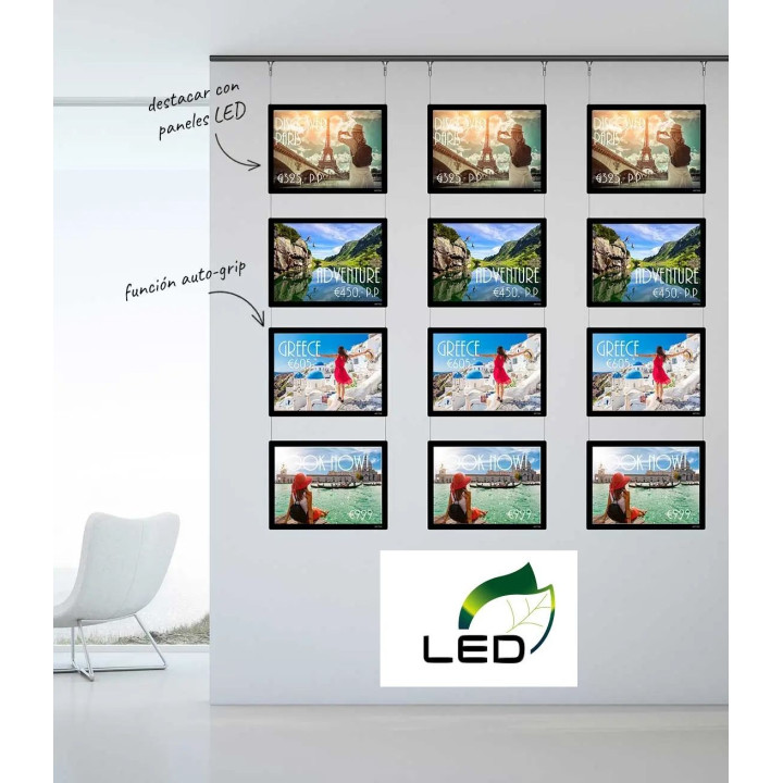 GUÍA LED para carpetas inmobiliarias