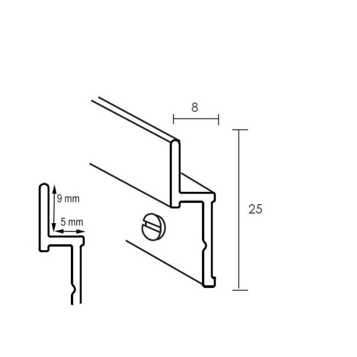 Z-BAR MAX sistema para colgar cuadros
