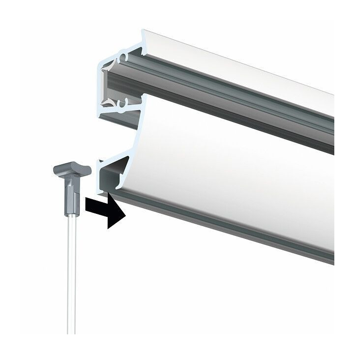 Guía para colgar cuadros COMBIRAIL PRO ELÉCTRICO