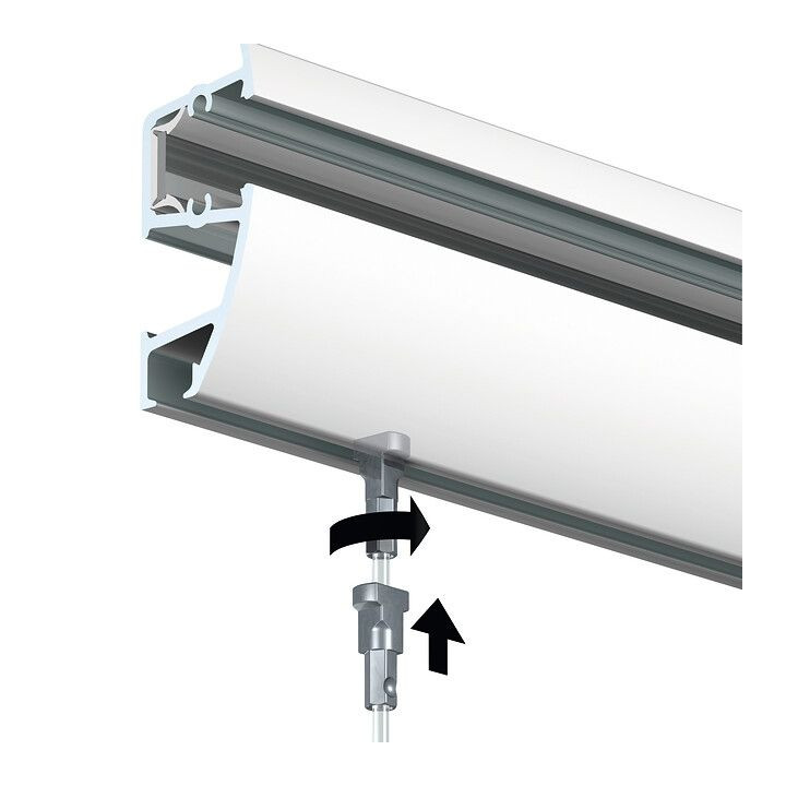 Guía para colgar cuadros COMBIRAIL PRO ELÉCTRICO