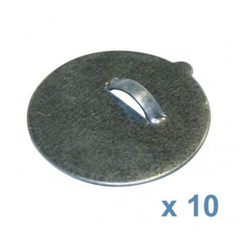 Colgador adhesivo metálico Ø 52 mm. 