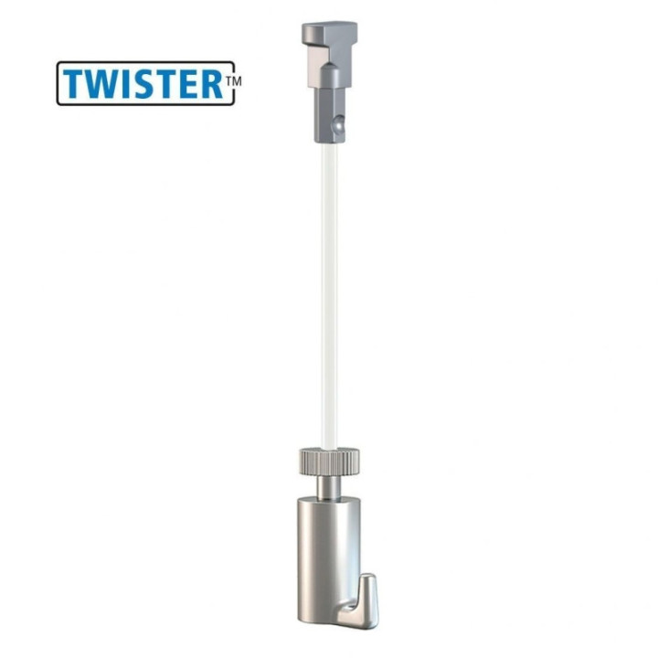 Cable Nylon con TWISTER para colgar cuadros