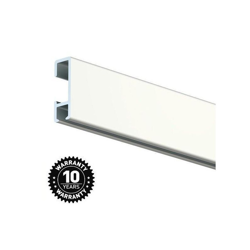 Guías para colgar cuadros ClickRail 300 cm Blanco