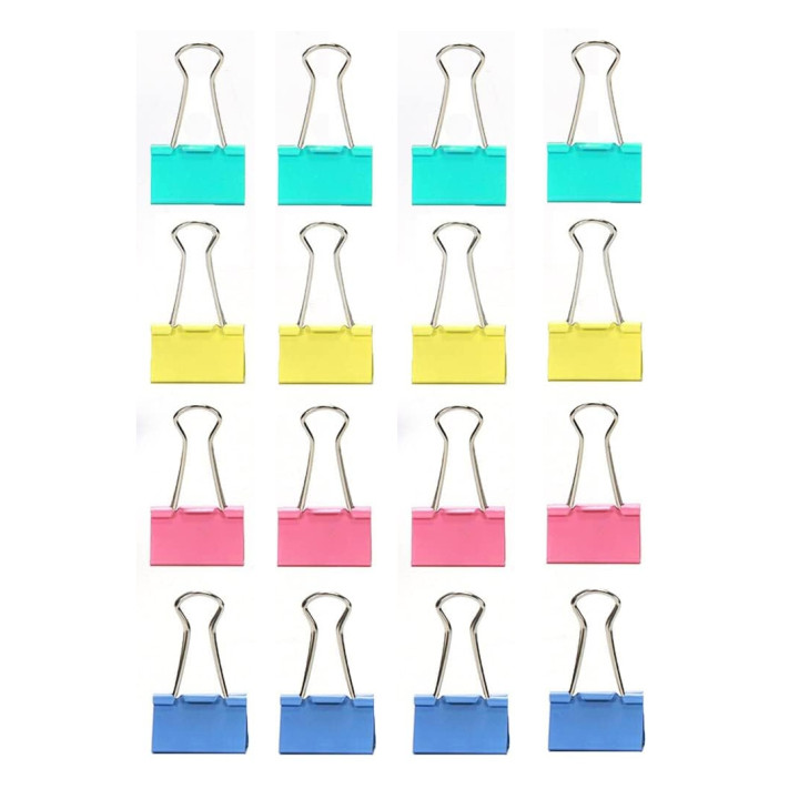 Pinzas de colores 16 unidades