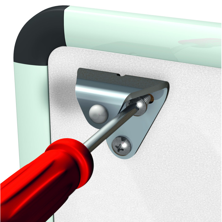 Guias para colgar paneles de la pared