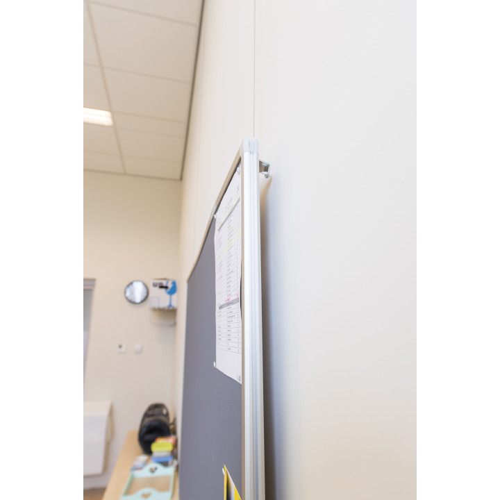 Guias para colgar paneles de la pared