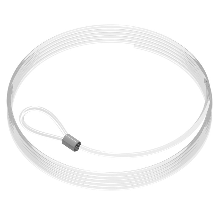 Cuerda de nylon con lazo 200 cm para colgar cuadros