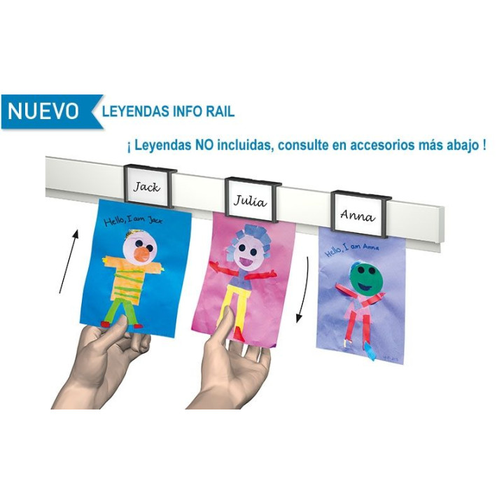 como exponer trabajos infantiles