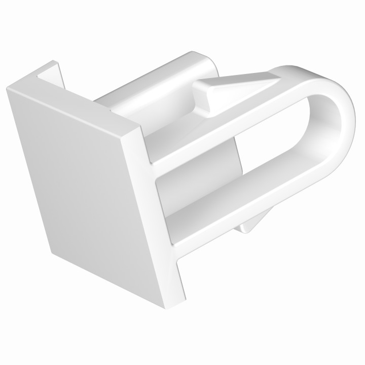 Extremo final contour blanco