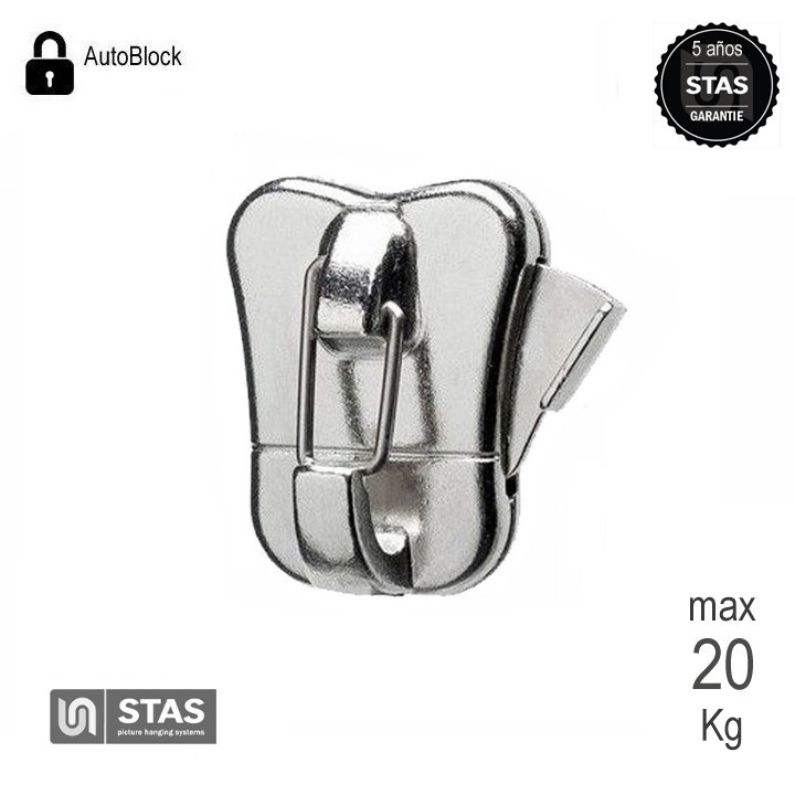 Gancho para colgar cuadros ZIPPER PRO. 20 Kg